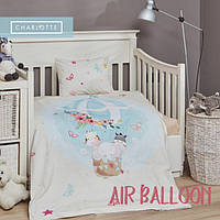 Комплект постільної білизни в ліжечко Charlotte Baby 100х150 Air Balloon