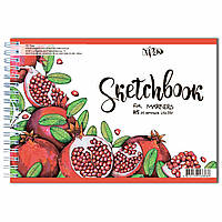 Скетчбук для маркерів на спіралі А5 25 аркушів 033325