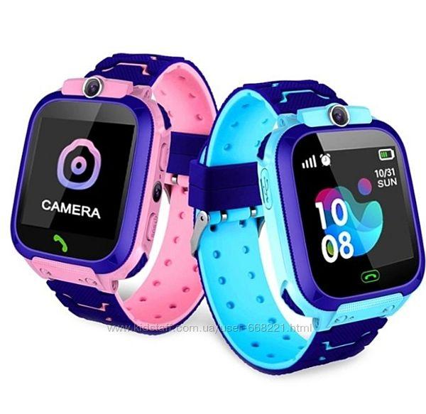 Смарт Часы Q12 для детей Smart Baby Watch c камерой детские - фото 1 - id-p2105207035