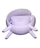 Настільна лампа-нічник Led Wireless Charging Speaker Google (BT2301) 15W бездротова з колонкою, радіо та бездротовою зарядкою, фото 5