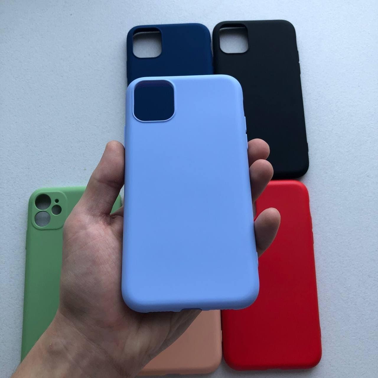 Силиконовый чехол-накладка Silicone Case для iPhone 11 Pro Max про макс - фото 2 - id-p2105207084