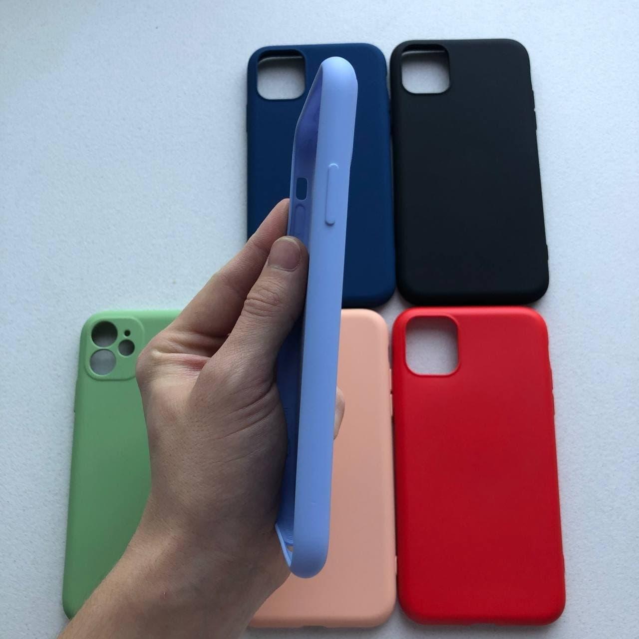 Силиконовый чехол-накладка Silicone Case для iPhone 11 Pro Max про макс - фото 3 - id-p2105207084