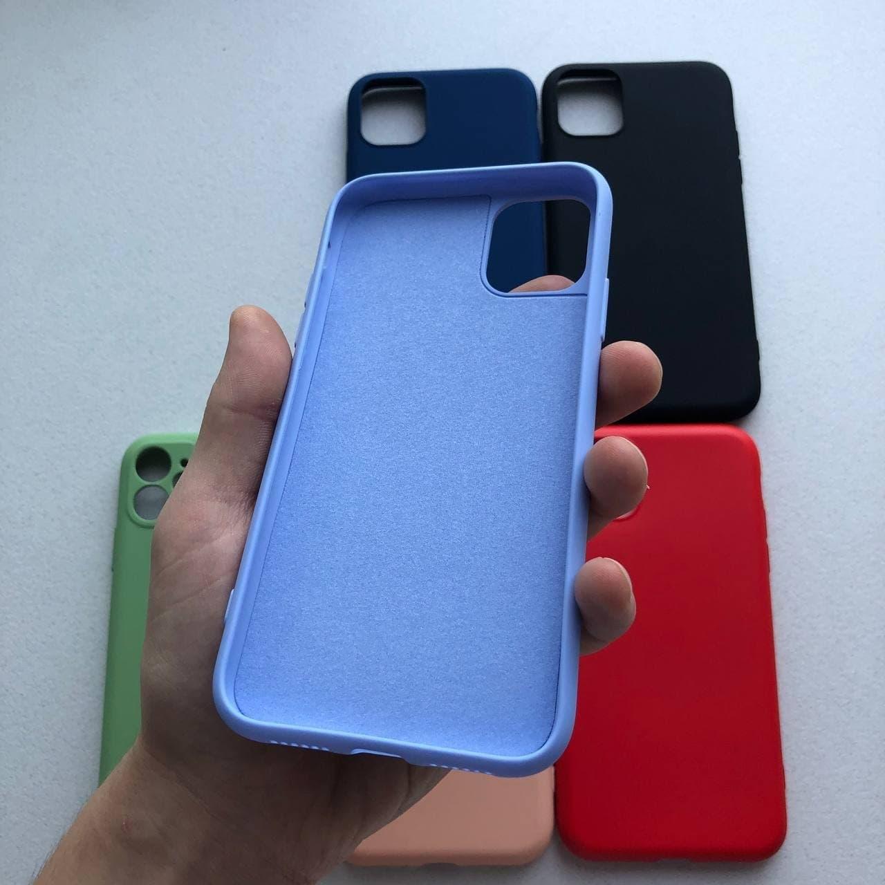 Силиконовый чехол-накладка Silicone Case для iPhone 11 Pro Max про макс - фото 4 - id-p2105207084