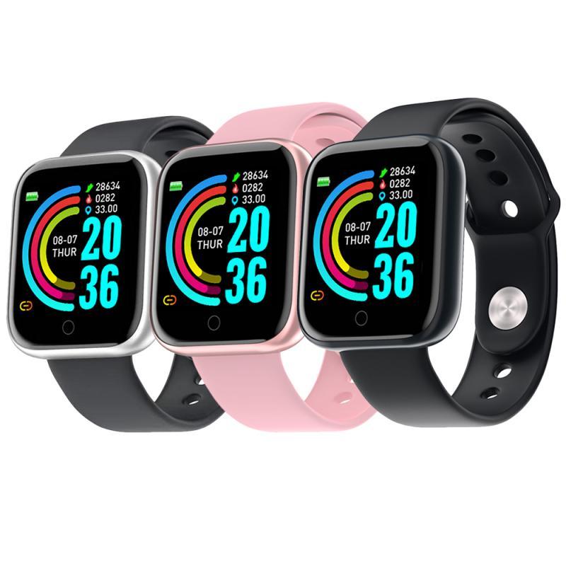 Смарт-часы Smart Watch Y68 шагомер подсчет калорий цветной экран яркие - фото 4 - id-p2105207087