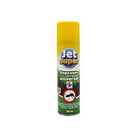 Аэрозоль от комаров и насекомых 150 мл Jet Super Universal 986887 (защита до 4 часов)
