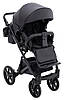 Коляска 2 в 1 Bair Kiwi Plus ECO BKP-15 чорний, фото 9