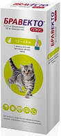 Bravecto Plus Противопаразитарные капли для кошек от 1,2 до 2,8 кг, 1 шт