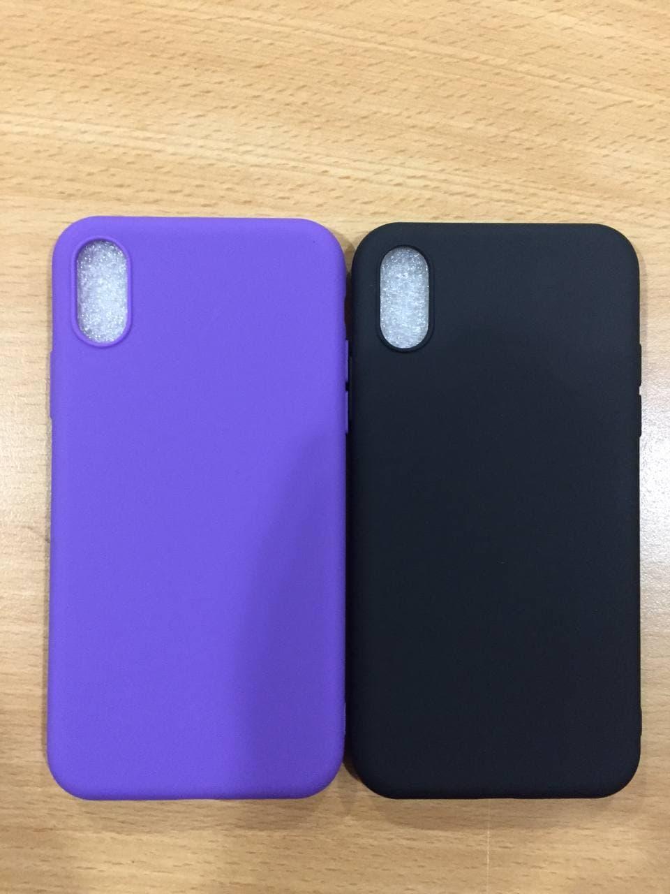 Силиконовый чехол-накладка Silicone Case для iPhone X/XS чехол на айфон - фото 2 - id-p2105207174