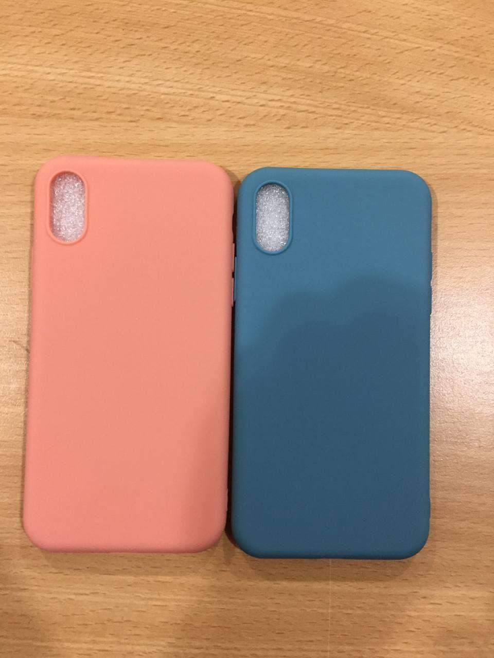 Силиконовый чехол-накладка Silicone Case для iPhone X/XS чехол на айфон - фото 4 - id-p2105207174