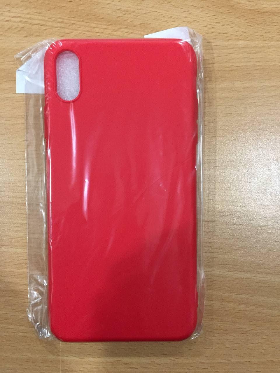 Силиконовый чехол накладка Silicone Case для iPhone XS MAX с микрофиброй на айфон - фото 5 - id-p2105207175