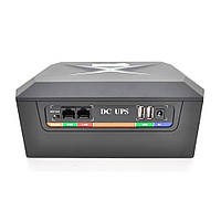 ИБП DCP-UPS-120W для роутеров/коммутаторов/PON/POE-430, 5//9/12V, 2A, 8*18650 (2600MAh), Black, BOX m