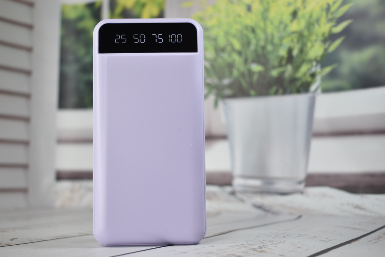 Power Bank Smart Intelligent Fast Charging Павербанк 20000mAh Violet - фото 2 - id-p2105207491