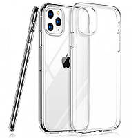 TPU чехол Epic Transparent 2,00 mm для Apple iPhone 11 Pro Max (6.5") Бесцветный (прозрачный)