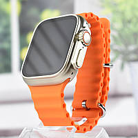 Смарт часы GS ULTRA 8 Smart watch 8 series 49mm NFC Orange смарт вотч