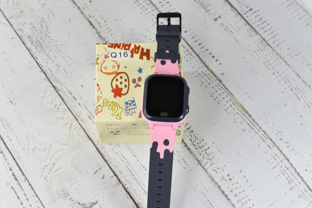 Дитячий годинник Smart Baby Watch Q16 Pink смарт бейби вотч - фото 5 - id-p2105207517