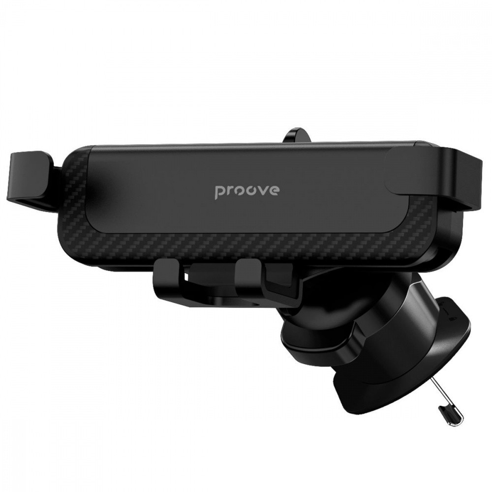 Тримач для телефону в авто Proove Gravity Pro Air Outlet Car Mount black на дефлектор 360° 4.7-6.9"