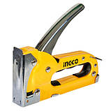 Степлер металевий, 4–8 мм INGCO Super Select, фото 7