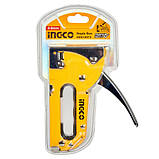 Степлер металевий, 4–8 мм INGCO Super Select, фото 2