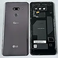 Задня кришка LG G8 оригінал сіра зі сканером відбитків