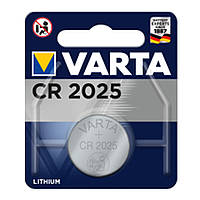 Батар. Varta CR 2025 BLI 1 Lithium, блістер/10шт в кор./