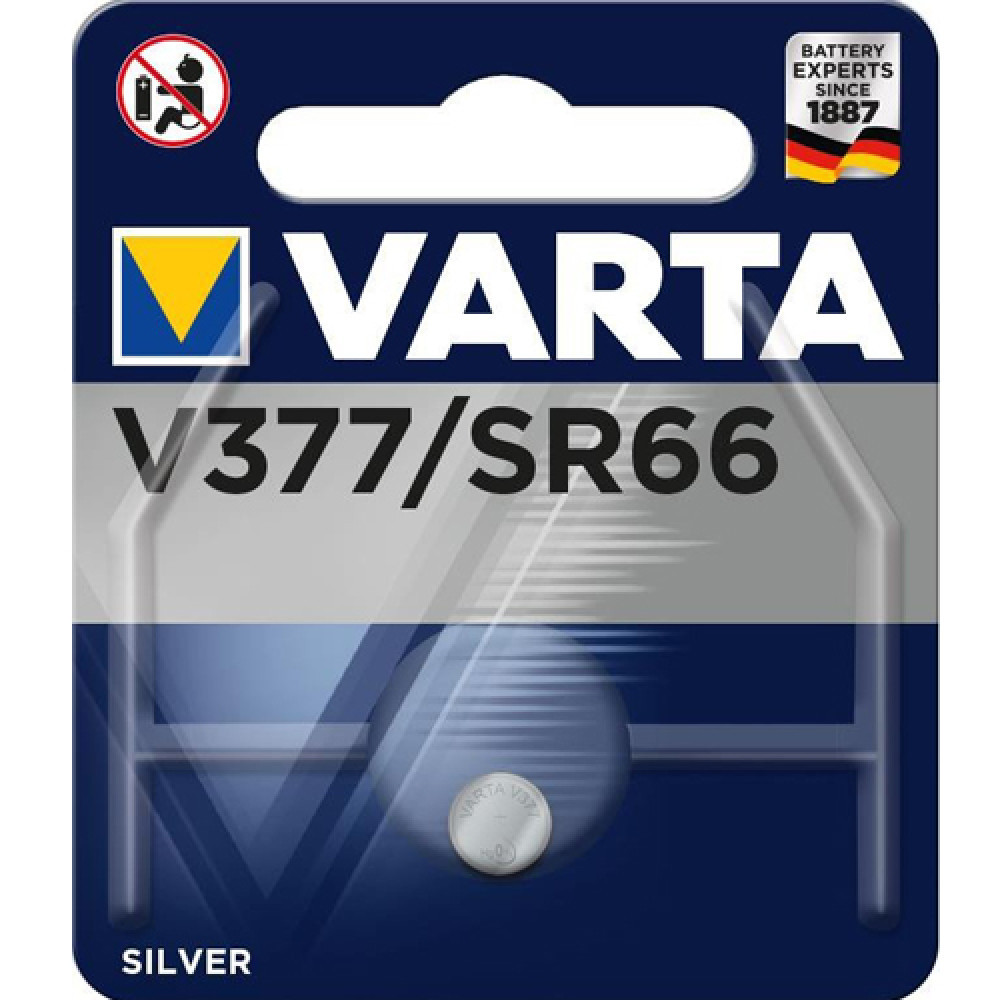 Батар. Varta V 377 SR66 WATCH/10шт в кор./ - фото 1 - id-p1626784186