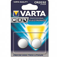 Батар. Varta CR 2032 BLI 2 Lithium/10шт в кор./