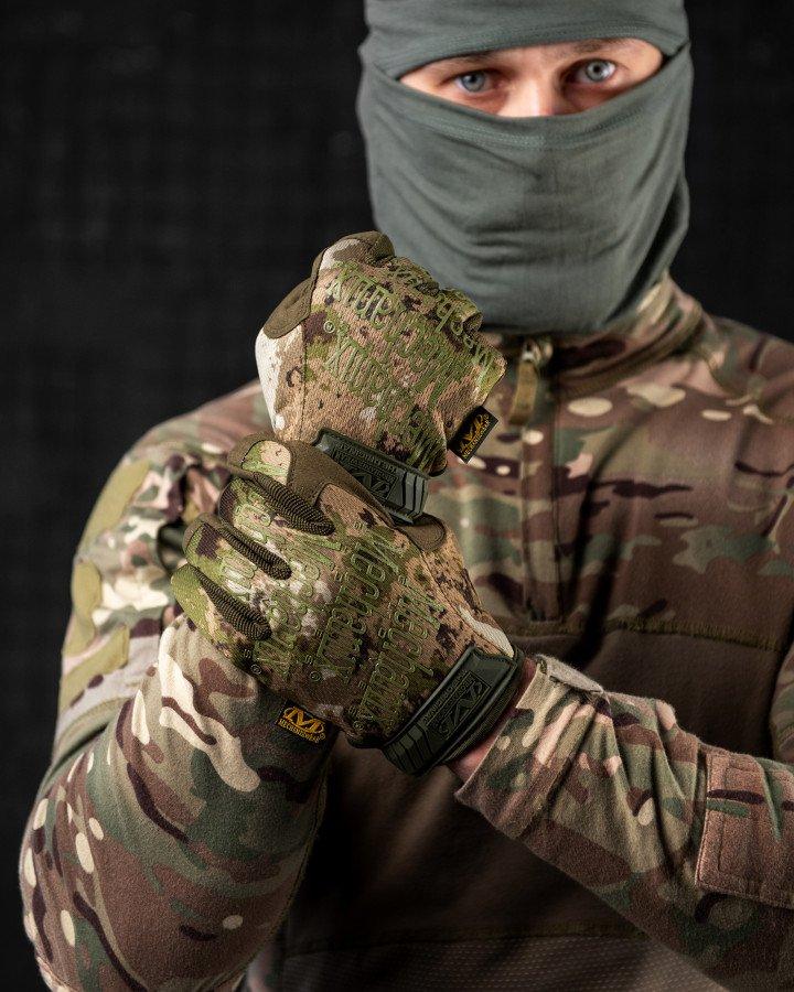 Рукавички Тактичні Камуфляж Mechanix Wear Tactical FastFit ВТ7661 ТМ, фото 1