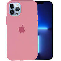 Чохол Silicone Case Full Protective (AA) для Apple iPhone 13 Pro (6.1") Рожевий/Light pink