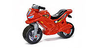 Мотоцикл с сигналом, 2-колесный, красный, до 30 кг, 68х28х47 см