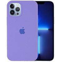 Чохол Silicone Case Full Protective (AA) для Apple iPhone 13 Pro (6.1") Бузковий / Dasheen