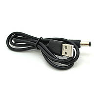 Кабель для планшета USB2.0(M)=> 5.5/2.1mm(M), 0,7м, Black, OEM m