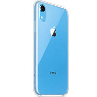 TPU чехол Epic Transparent 2,00 mm для Apple iPhone XR (6.1") Серый (прозрачный)