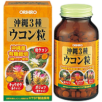 ORIHIRO комплекс з 3 видів куркуми укон, 420 табл