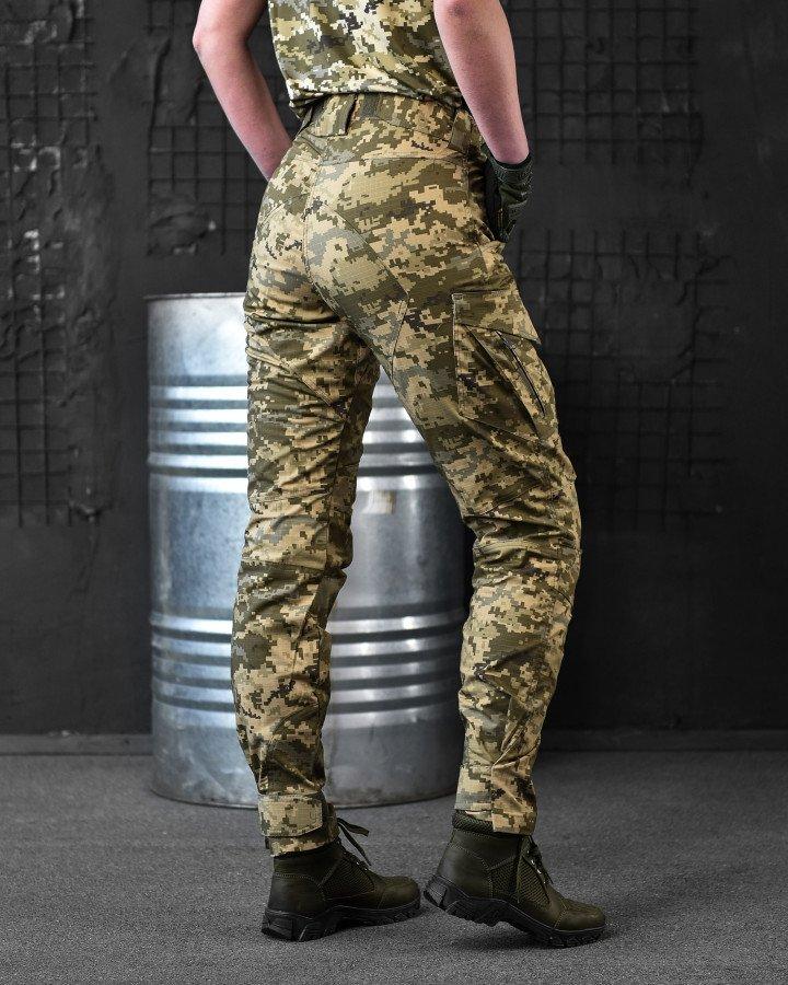 Армійські брюки для жінок Pixel, Жіночі тактичні штани піксель одяг для військових ЗСУ