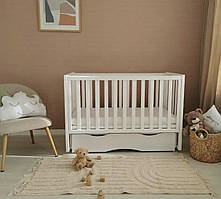 Дитяче ліжечко Angelo Lux-12 з комодом Білий