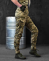 Тактические женские штаны пиксель Рип стоп, Боевая одежда для ВСУ женские армейские брюки Pixel