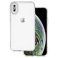 Чехол TPU Starfall Clear для Apple iPhone XS Max (6.5") Прозрачный