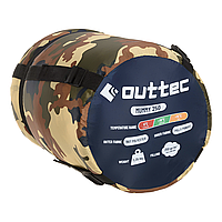 Спальный мешок кокон Outtec Mummy демисезон камуфляж o