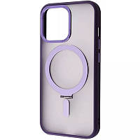 TPU+PC чехол WAVE Attraction case with Magnetic Safe для Apple iPhone 14 Pro (6.1") Purple