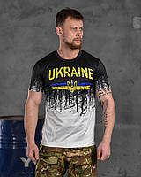 Тактическая потоотводящая футболка Ukraine, патриотическая футболка для военных, военная футболка с рисунком