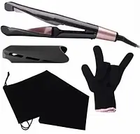 Плойка спиральная HAIR CURLER 106 2в1 выпрямитель для волос щипцы для завивки стайлер плойка-щипцы o