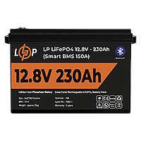 Аккумулятор LP LiFePO4 12V (12,8V) - 230 Ah (2944Wh) (Smart BMS 150А) с BT пластик для ИБП o