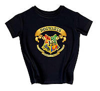 Футболка с принтом "hogwarts" (лого harry potter) 86 Family look