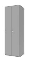 Раздевалка 2-х секционная Doros Серый 2 ДСП 60х52х180 (40515763)