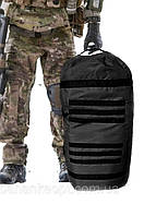 Рыбацкий баул 120 литров рюкзак сумка тактическая черный туристический крепкий большой вещевой рюкзак вус