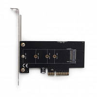 Контроллер PCIe to M.2 22 mm low profile Gembird (PEX-M2-01) o