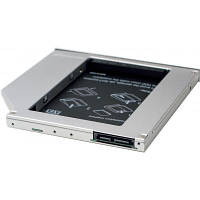 Фрейм-переходник Grand-X HDD 2.5'' to notebook 9.5 mm ODD SATA/mSATA (HDC-24N) m