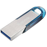 USB флеш наель SanDisk 64GB Ultra Flair Blue USB 3.0 (SDCZ73-064G-G46B) o