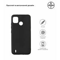 Чохол для моб. телефону Armorstandart Matte Slim Fit TECNO POP 5 Black (ARM59759) m