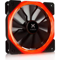 Кулер для корпуса Vinga LED fan-01 red o